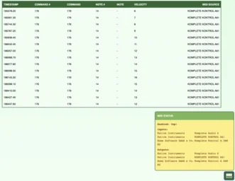 MIDI Events