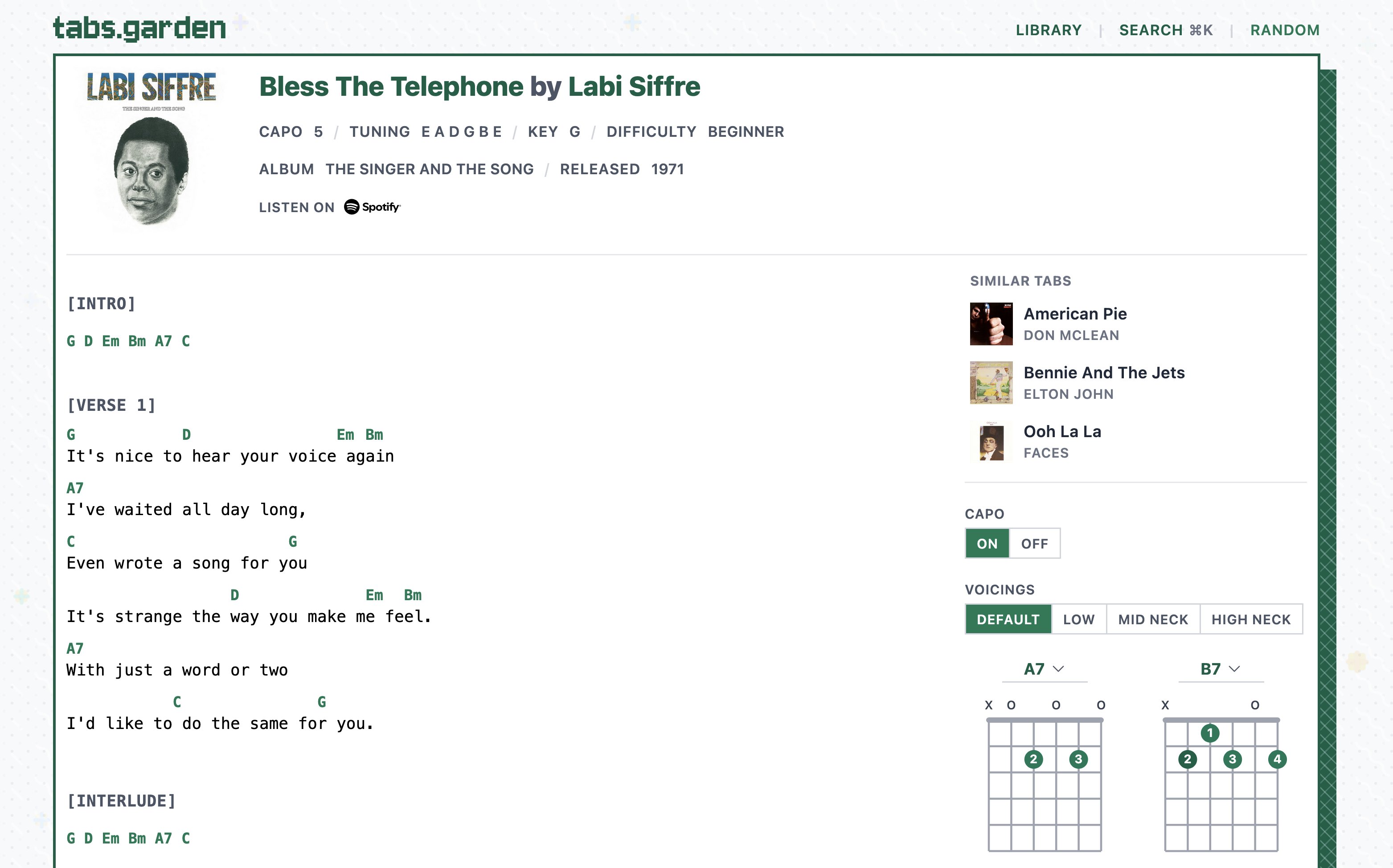 Similar tabs sidebar in tabs.garden